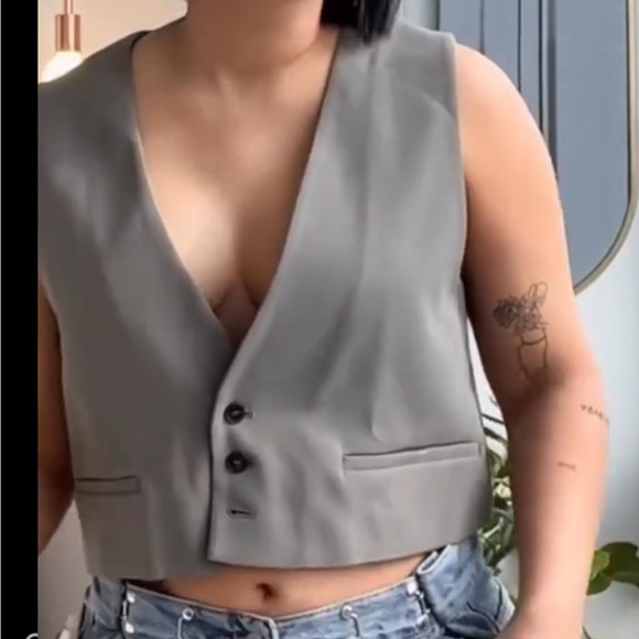 Zara Tops - NWT Zara Waistcoat / Vest 2010/708/916